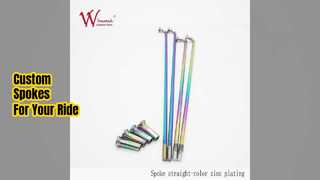 কাস্টম মোটরসাইকেল স্পোকস এবং স্তনবৃন্ত