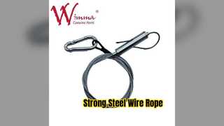 শক্তিশালী ইস্পাত তারের দড়ি নির্ভরযোগ্য সমর্থন
