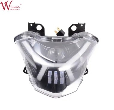 কাওয়াসাকি Z650 এবং Versys X300 এর জন্য LED হেডলাইট একটি মসৃণ কালো