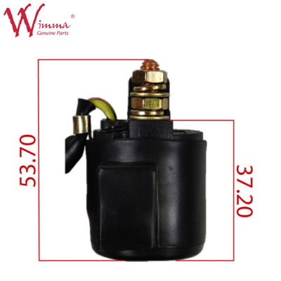 মোটরসাইকেল বৈদ্যুতিক রিলে কালো রঙের জন্য XY12530A চীনা প্রস্তুতকারকের প্লাস্টিক