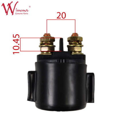 মোটরসাইকেল বৈদ্যুতিক রিলে কালো রঙের জন্য XY12530A চীনা প্রস্তুতকারকের প্লাস্টিক